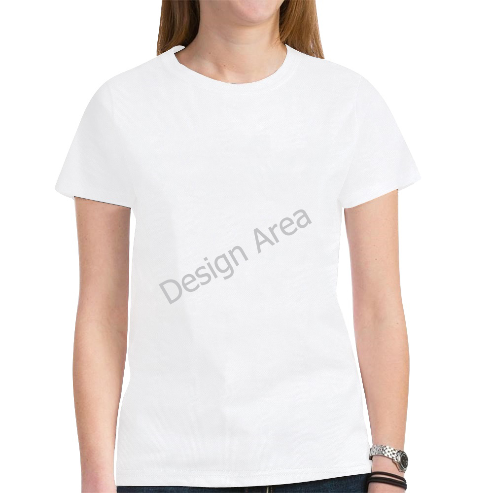 New All Over Print T-shirt for Women (Model T45)