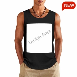 Men's Tank Top (EU Size) (Front Side Printing)