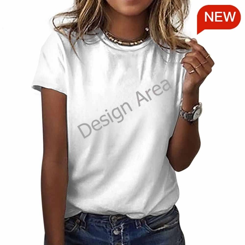 All-Over Print Women's Cotton T-Shirt