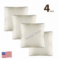Linen Pillow Case 18"x18" (4-Pack)