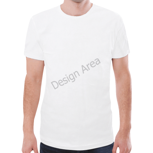 New All Over Print T-shirt for Men (Model T45)