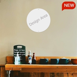 Circle Aluminum Sign (USA)