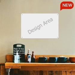 Aluminum Sign – Horizontal (USA)