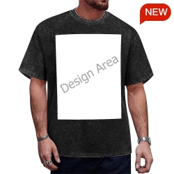 Vintage Wash Tee – Front Side Print (USA）