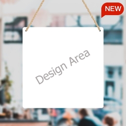 Square Acrylic Ornament (USA)