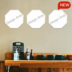 Octagon Metal Wall Sign (3 PCS) (USA)