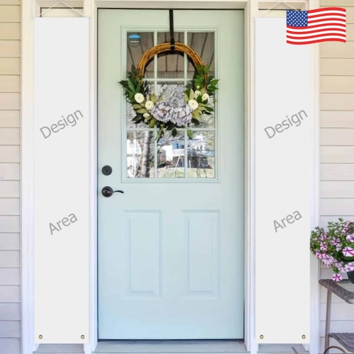 2PCS Hanging Door Banners 30x180cm