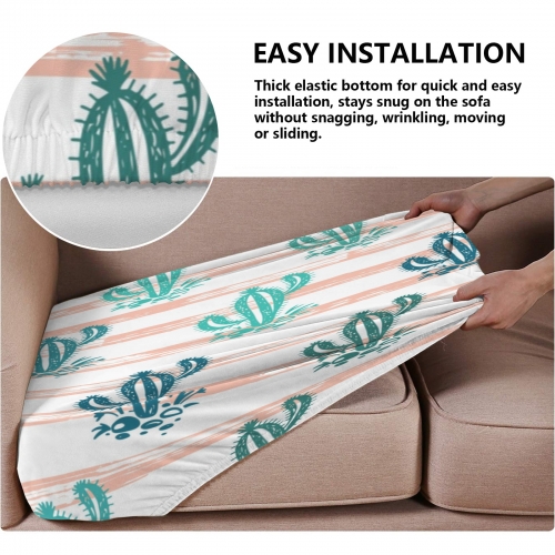 Sofa Cushion Cover (25x27.5x8 inch)