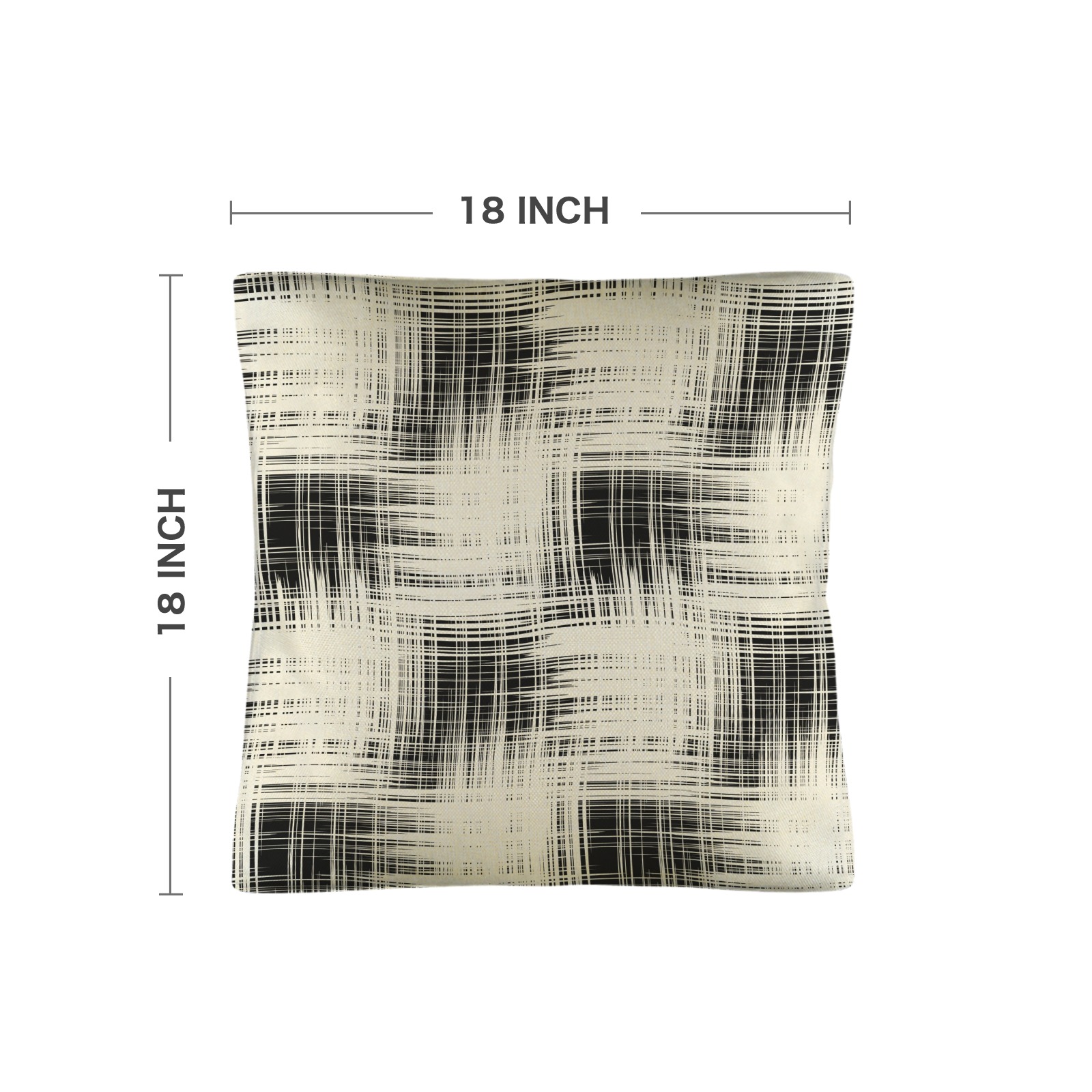 Linen Pillow Case 18x18inch (Set of 4)
