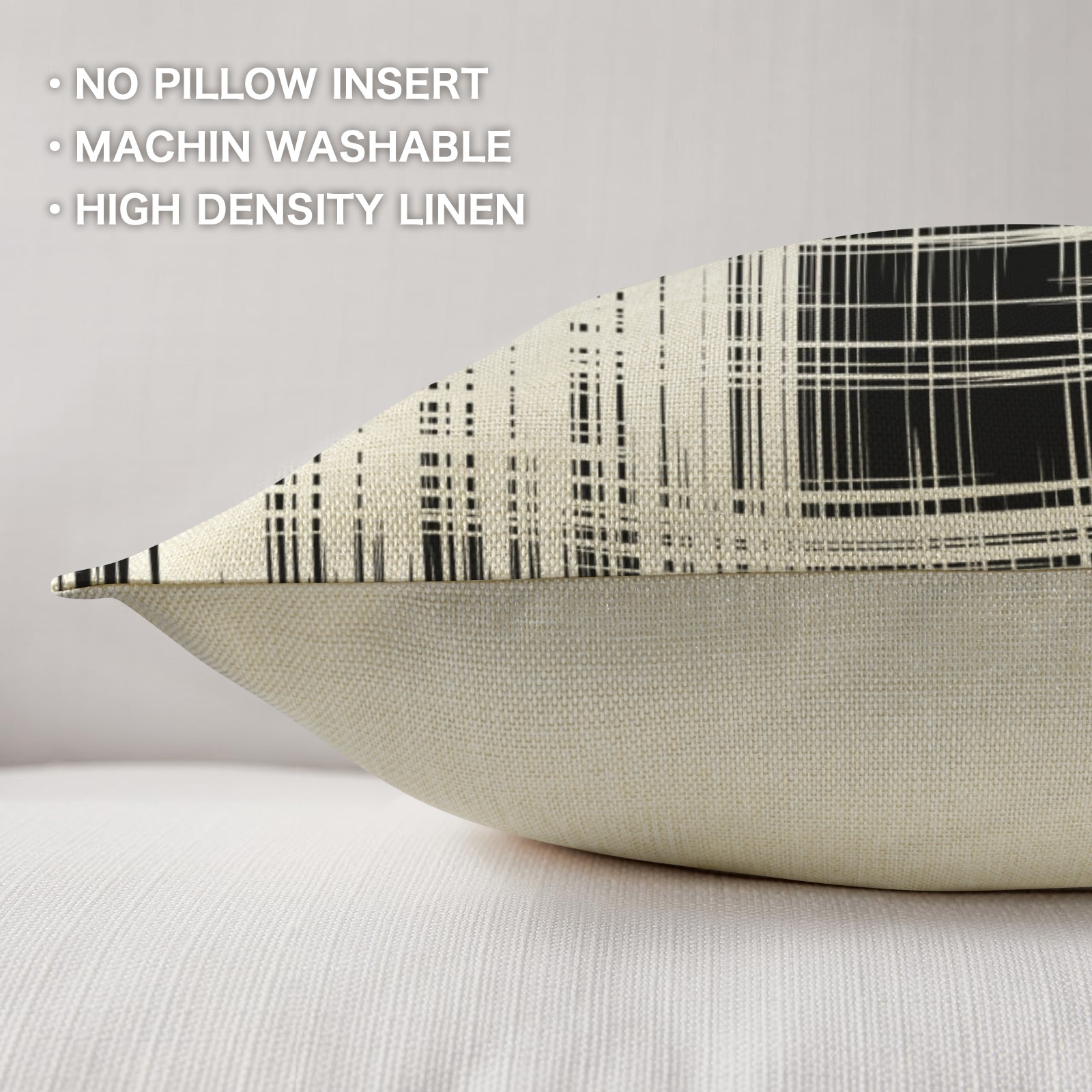 Linen Pillow Case 18x18inch (Set of 4)