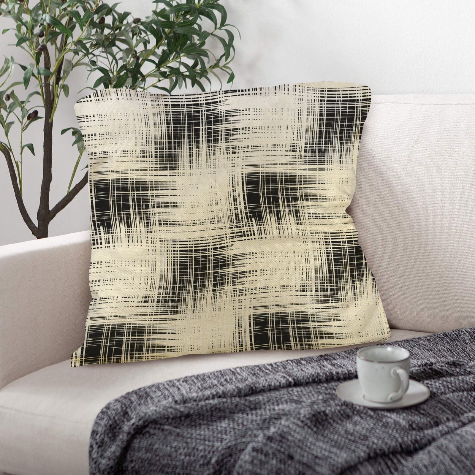 Linen Pillow Case 18x18inch (Set of 4)