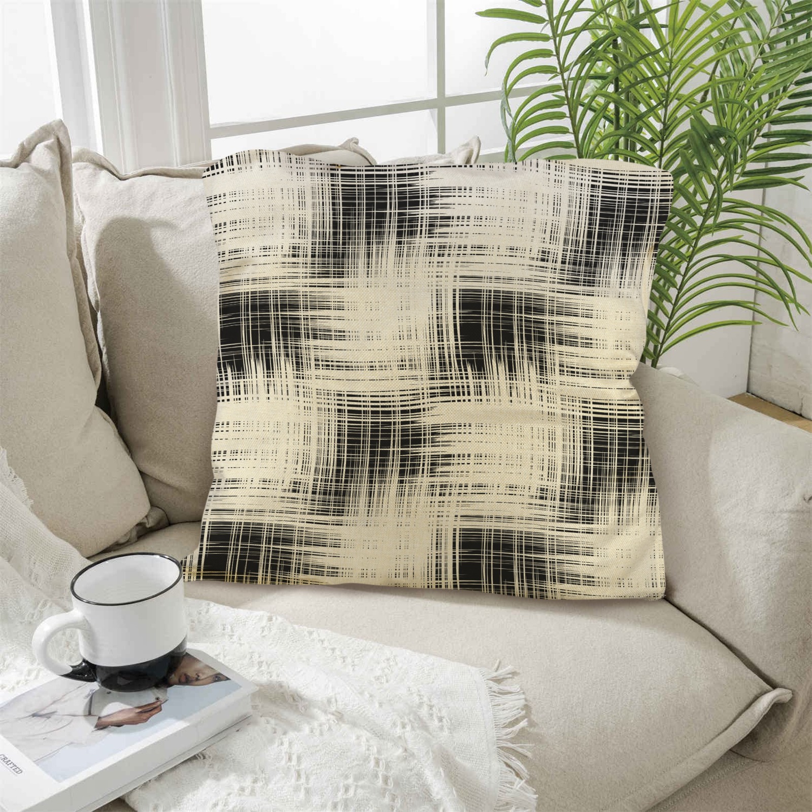 Linen Pillow Case 18x18inch (Set of 4)