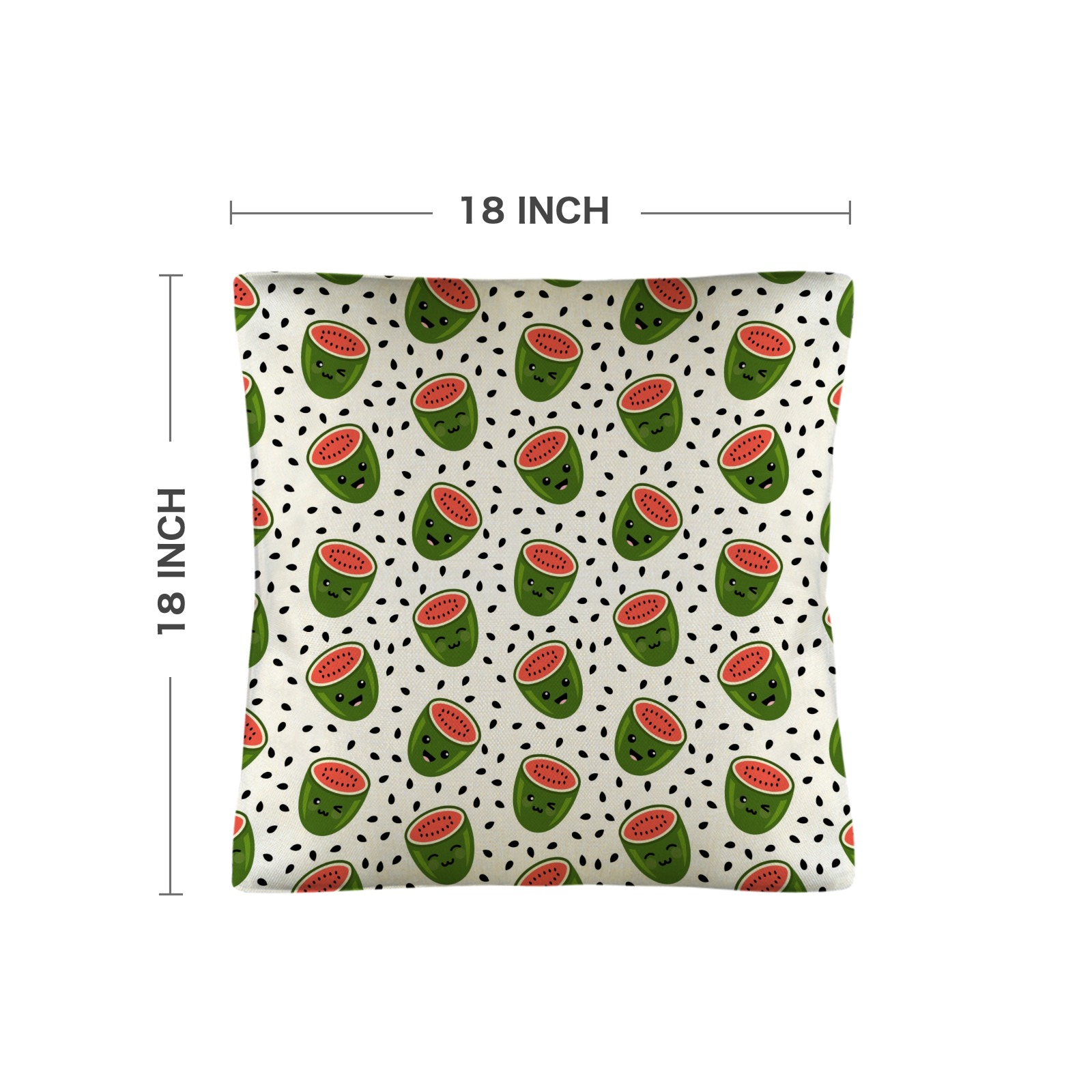 Linen Pillow Case 18x18inch (Set of 3)