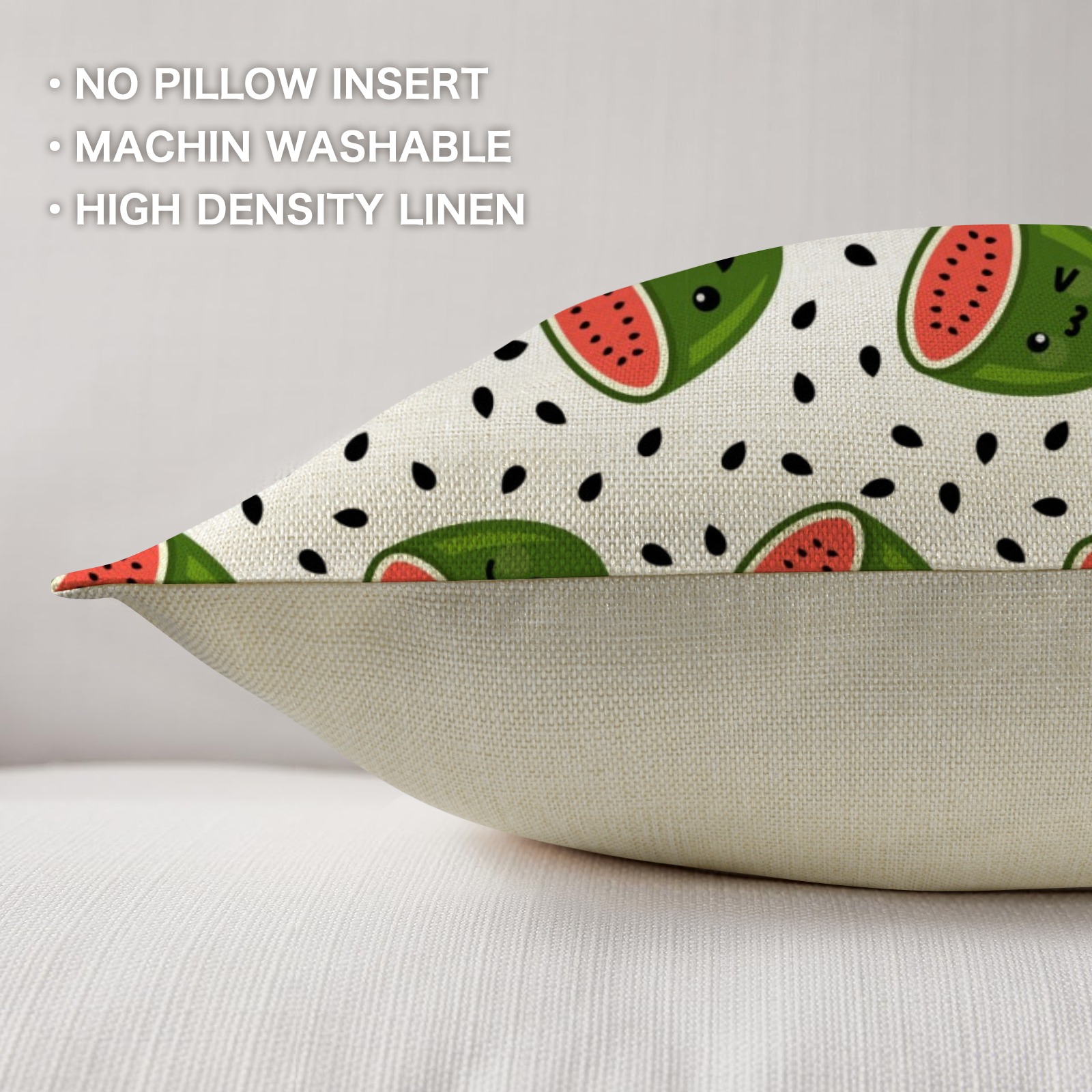 Linen Pillow Case 18x18inch (Set of 3)