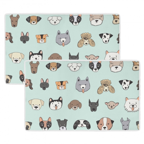 Floor Mat 80x50cm (2-Pack)
