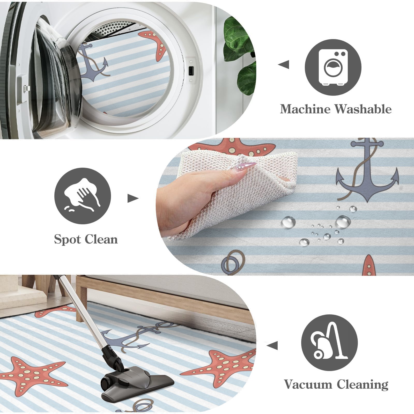 Floor Mat 90x61cm (3-Pack)