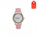 Women's Rose Gold Leather Strap Watch(Model 201)