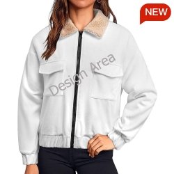 Women's Patch Pocket Fleece Jacket