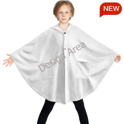 Kids' Fleece Hooded Cape