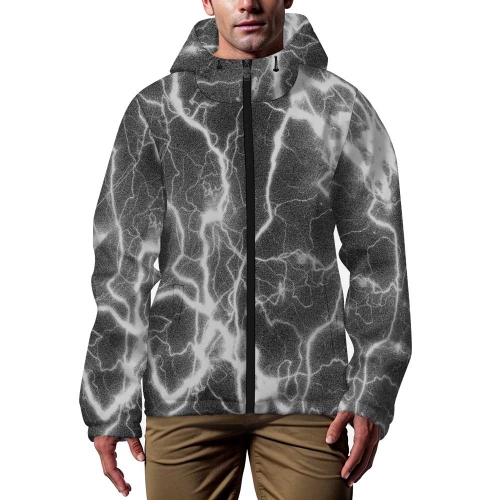 Men's Hooded Windbreaker Jacket