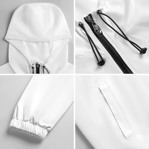 Men's Hooded Windbreaker Jacket