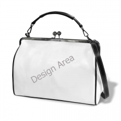 Kisslock Crossbody Shoulder Bag-Large (Model 1752)