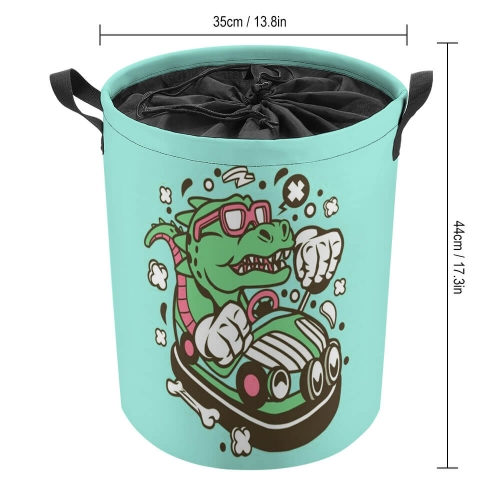 Drawstring Laundry Basket 44x35cm