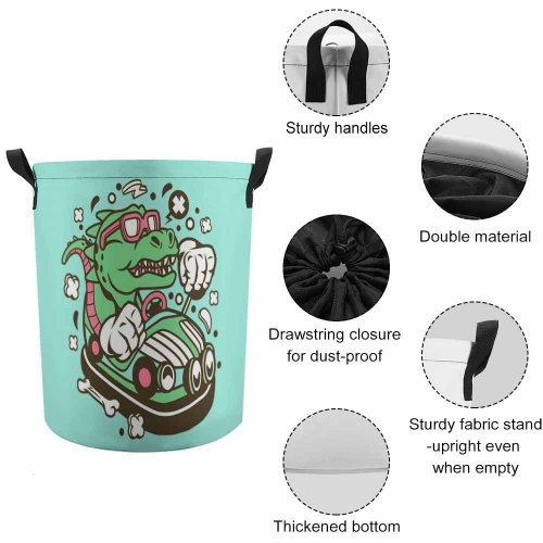 Drawstring Laundry Basket 44x35cm