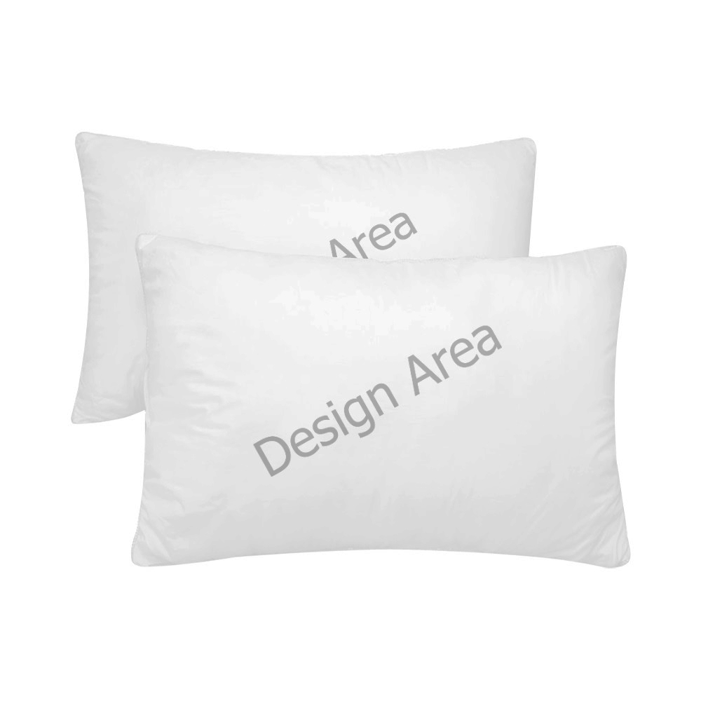 Custom Pillow Case 20"x 30" (One Side) (Set of 2)