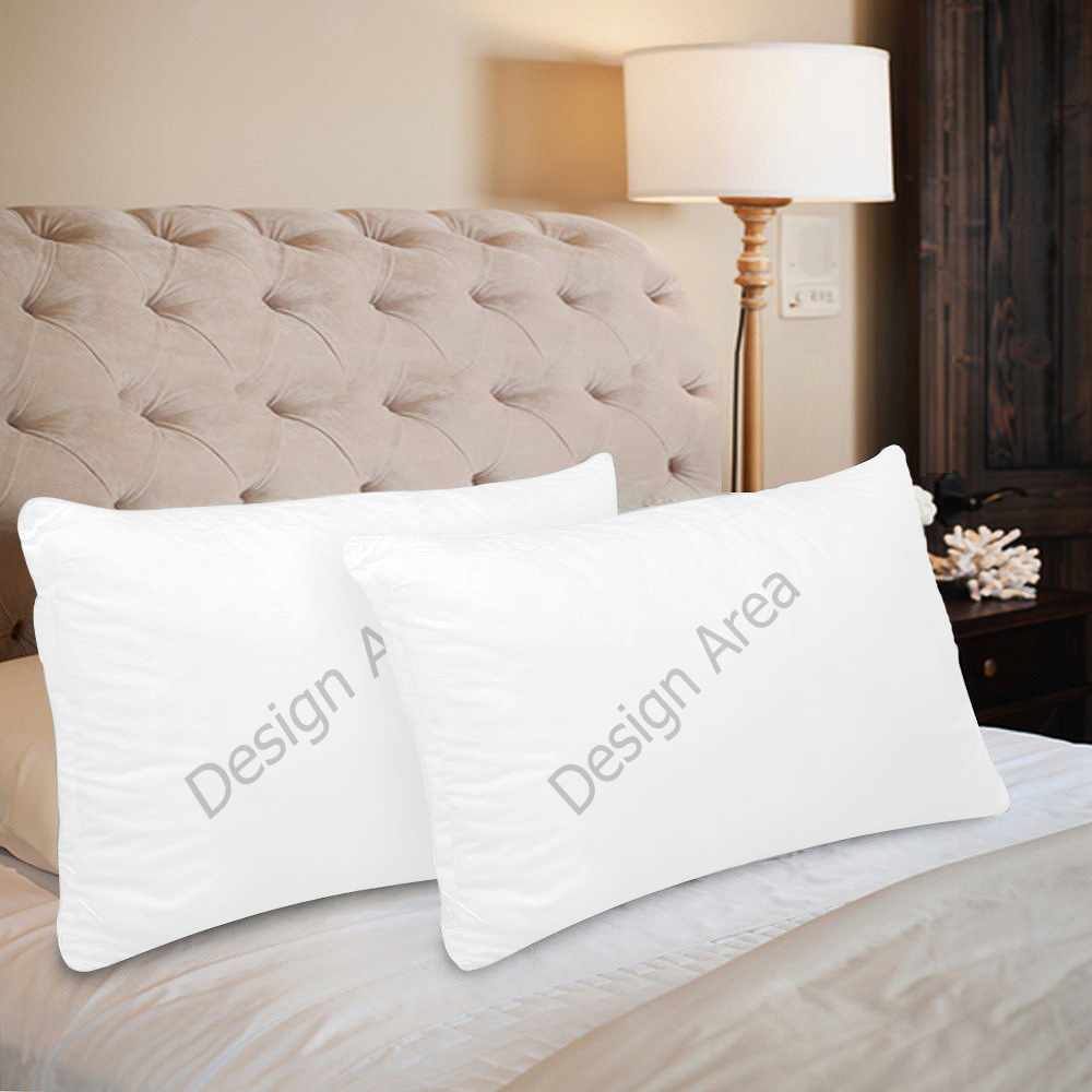 Custom Pillow Case 20"x 30" (One Side) (Set of 2)