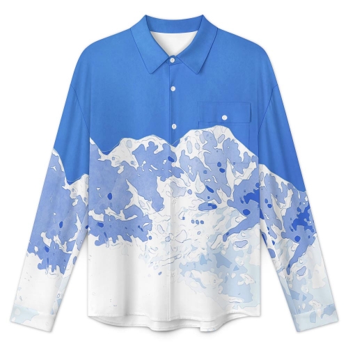 Men's Long Sleeve Flap Pocket Shirt
