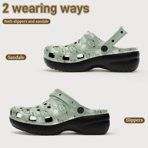 Women's High-heeled Clogs