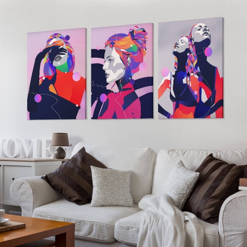 Triptych Canvas Print 12×18inch