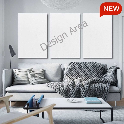 Triptych Canvas Print-Unframed 12×18inch