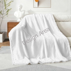 Double-Layer Fleece Blanket 51"x59"