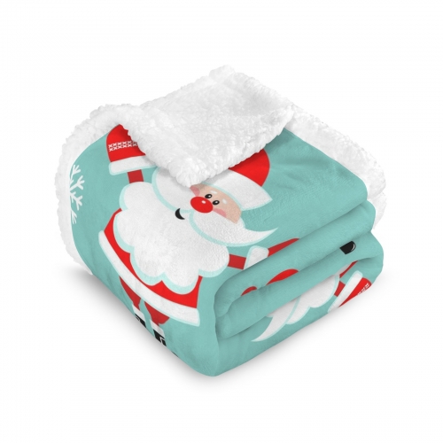 Double-Layer Fleece Blanket 51"x59"