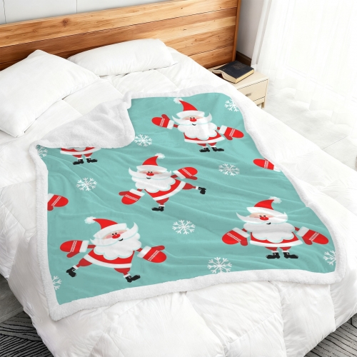Double-Layer Fleece Blanket 51"x59"
