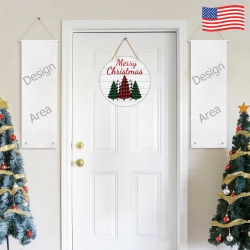 2PCS Hanging Door Banners 30x90cm