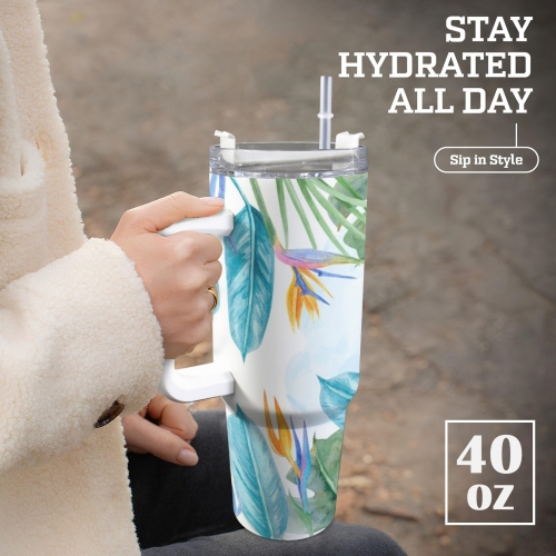 40OZ Tumbler with Handle