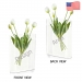 Acrylic Book Shaped Vase (Two-Sided Print)
