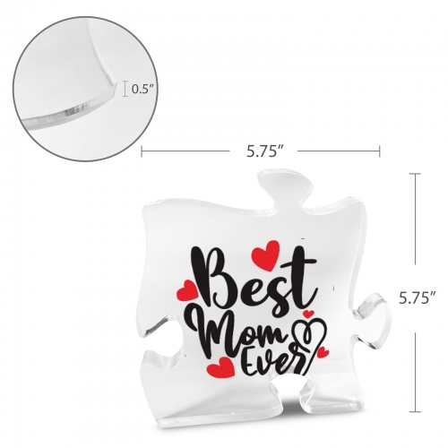 Puzzle Shaped Acrylic Plaque