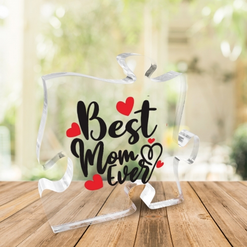 Puzzle Shaped Acrylic Plaque