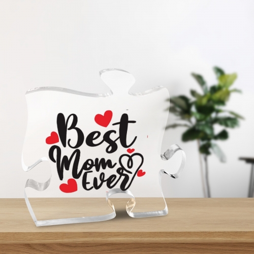 Puzzle Shaped Acrylic Plaque