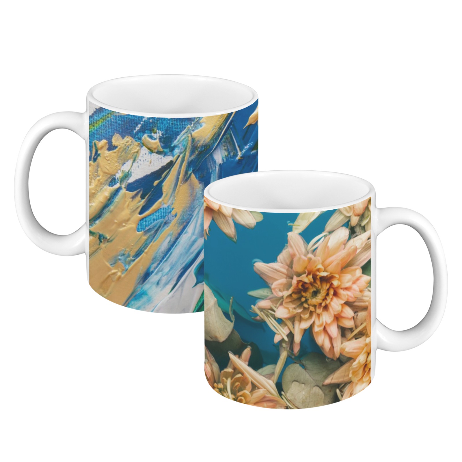 Custom White Mug (11oz) (Set of 2)