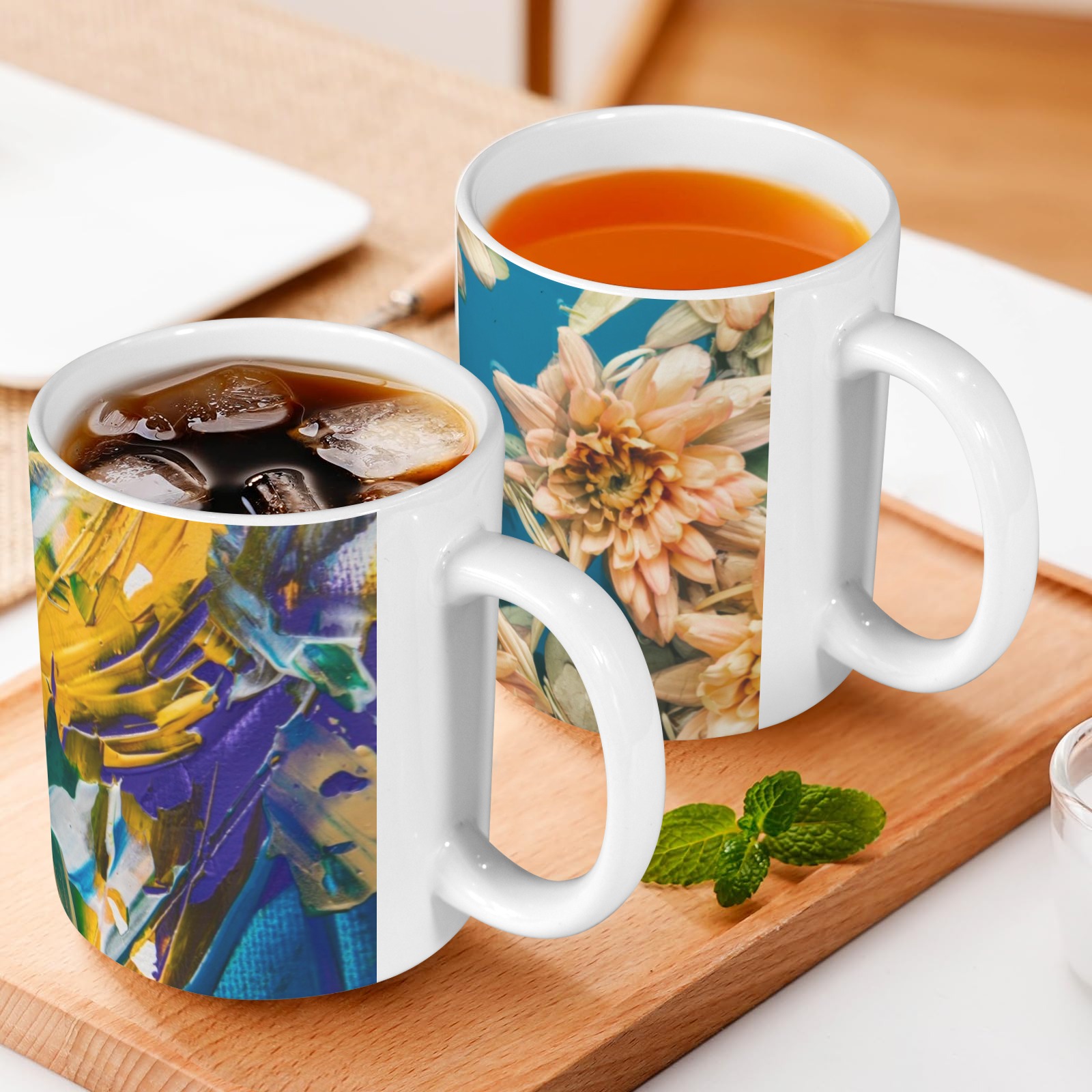 Custom White Mug (11oz) (Set of 2)