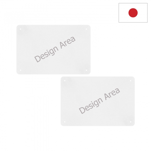Metal Sign 12"x8"(2-Pack)