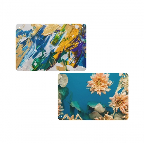 Metal Sign 12"x8" (Set of 2)