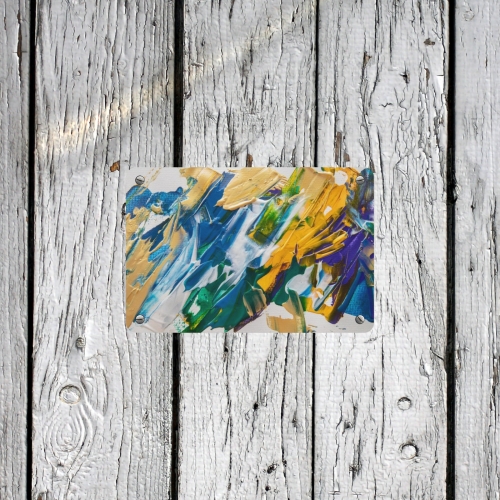 Metal Sign 12"x8" (Set of 2)