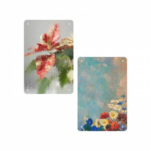 Metal Sign 8"x12" (Set of 2)