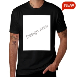Men's Cotton Short Sleeve T-Shirt (Front Print)